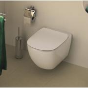 WC se sedátkem softclose závěsné Ideal Standard Tesi zadní odpad T354601. obr. 2