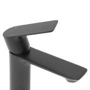 Umyvadlová baterie Ceramia S-Line Neo bez výpusti matná černá SIKOBSLNEO271C. &nbsp;(3)