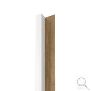 Obkladová lamela Fineza Spline Slim white bílá
