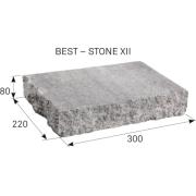 Plotové tvarovky Stone. BEST STONE XII 