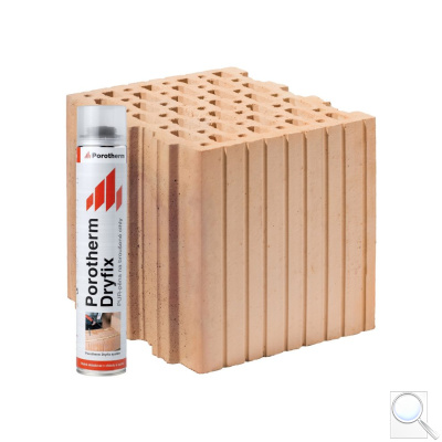 Cihla Porotherm 30 AKU Z Profi Dryfix - Akustická broušená. obr. 1