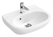 Umyvadlo Villeroy & Boch O.Novo 50x40 cm otvor pro baterii uprostřed 53605001