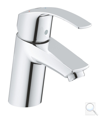 Umyvadlová baterie Grohe Eurosmart New bez výpusti chrom 32154002. 