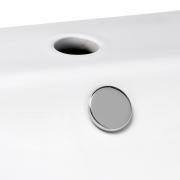 Umývátko Glacera Bigio 44x36 cm otvor pro baterii uprostřed BG4638. obr. 5