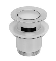 Umyvadlový vtok Optima 5/4, click-clack s malou zátkou chrom VF790CR