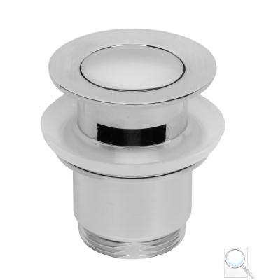 Umyvadlový vtok Optima 5/4, click-clack s malou zátkou chrom VF790CR. 