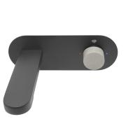 Umyvadlová baterie SAT Fusion včetně podomítkového tělesa páka beton SATBSFU101BC. &nbsp;(4)