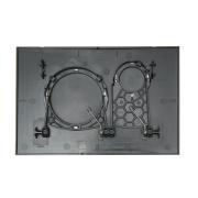 Ovládací tlačítko SAT plast černá mat SATAT78. obr. 4&nbsp;