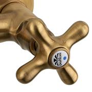 Vanová baterie Paffoni Ricordi se sprchovým setem 150 mm bronz IR023BR. obr. 7 