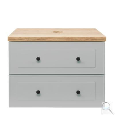 Koupelnová skříňka pod desku Naturel Forli 100x45x46 cm šedá mat FORLI100GMD obr. 1