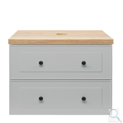 Koupelnová skříňka pod desku Naturel Forli 100x45x46 cm šedá mat FORLI100GMD. obr. 1