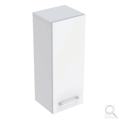 Koupelnová skříňka nízká Geberit Selnova 33x29,7x85 cm bílá lesk 501.276.00.1. obr. 1