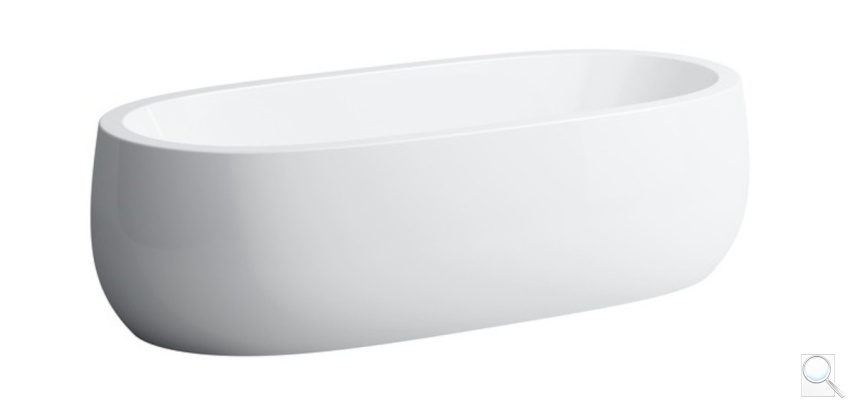 Volně stojící vana Laufen Ilbagnoalessi 183x87 cm akrylát H2459720000001. obr. 1