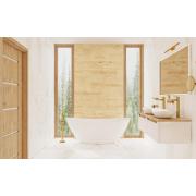 Volně stojící vana SAT Paula 167x81,8 cm litý mramor levá i pravá SATPA1670. obr. 6&nbsp;