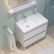 Koupelnová skříňka s umyvadlem Roca ONA 80x64,5x46 cm bílá mat ONA802ZBML (obr. 5)