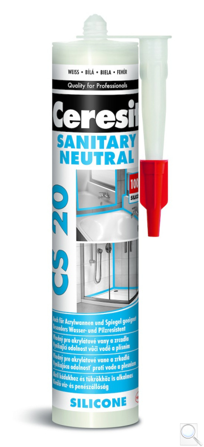 Silikon Ceresit CS 20 bílá 280 ml. 