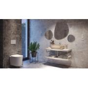 Držák kartáčků SAT Infinitio béžová SATDINFI27BE. obr. 3&nbsp;