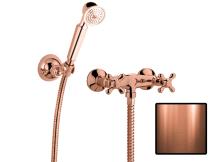 Sprchová baterie Paffoni Ricordi se sprchovým setem 150 mm měď IR168DRM
