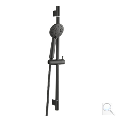 Sprchový set S-line Pro na stěnu bez baterie černá SL070NEWC. obr. 1