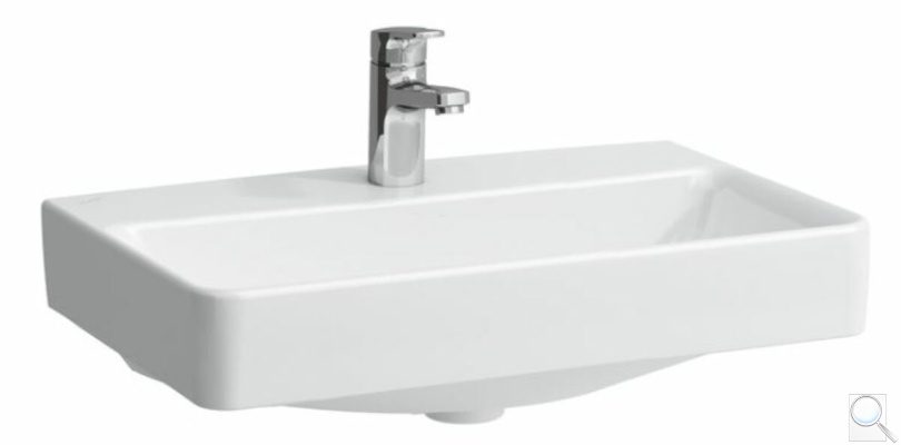 Umyvadlo Laufen Pro 55x38 cm otvor pro baterii, bez přepadu H8189580001561. obr. 1