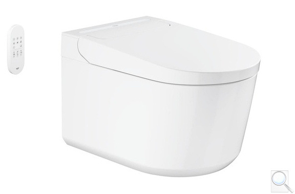 WC s bidetem závěsné Grohe Sensia alpská bílá 36507SH0. obr. 1