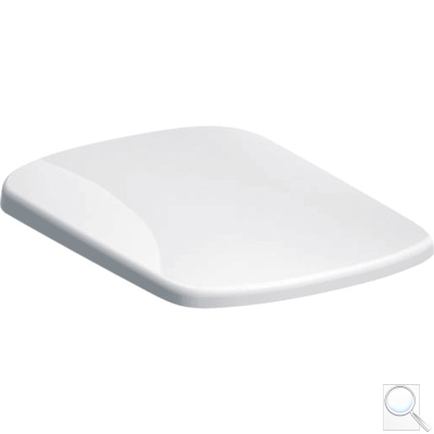 WC sedátko Geberit Selnova Square, bílá, upevnění shora.