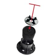 Teleskopický terč pod dlažbu 28-38 mm s kyvnou hlavou Eterno Ivica.