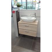 Koupelnová skříňka pod umyvadlo Naturel Vario Dekor 69x45 cm dub bardolino VARIODESK75ZDBDB. obr. 4 
