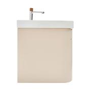 Koupelnová skříňka s umyvadlem a baterií SAT Fusion 77,5x43x45 cm pískově béžová mat SATFUSION80BEUBA. (5)
