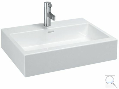 Nábytkové umyvadlo Laufen Living City 60x46 cm otvor pro baterii uprostřed H8174340001041. obr. 1
