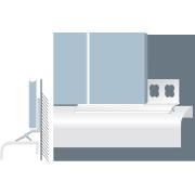 VLP - vanová lišta pod obklad. VLP vizualizace