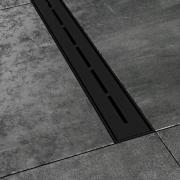 Podlahová vpust Ravak Runway 82 cm černá nerez X01751 (obr. 2)