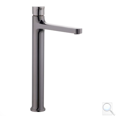 Vysoká umyvadlová baterie SAT DARK bez výpusti PVD Gun Metal SATBSDA285K. 