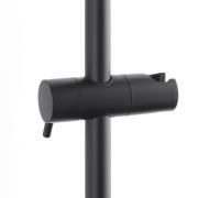 Sprchový systém SAT na stěnu s termostatickou baterií černá matná SATSSTZC. (9)