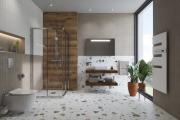 Sprchový systém Hansgrohe Crometta E na stěnu s termostatickou baterií chrom 27281000 (obr. 6)