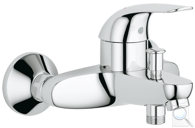 Vanová baterie Grohe Euroeco bez sprchového setu 150 mm chrom 32743000. 