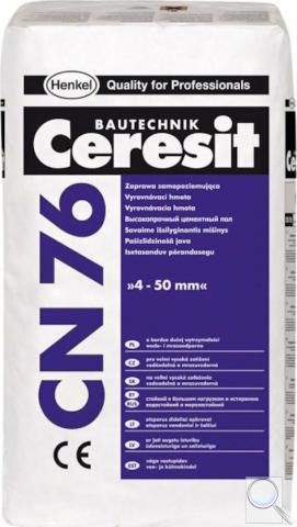 Ceresit CN 76 - samonivelační a vyrovnávací hmota 