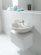 Umyvadlo Laufen Pro 65x50 cm otvor pro baterii uprostřed H8109530001041 (obr. 2)