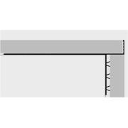 Soklová hliníková lišta Prosupport profile T. obr. 3&nbsp;