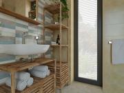 Koupelnová skříňka pod umyvadlo Naturel Home 67.5x63x35.5 cm ořech mat HOMEUM (obr. 8)