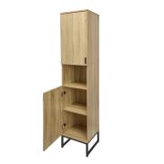 Vysoká skříňka Ceramia Easy 39x185x36 cm světlý dub lesk EASYREGO. &nbsp;(4)