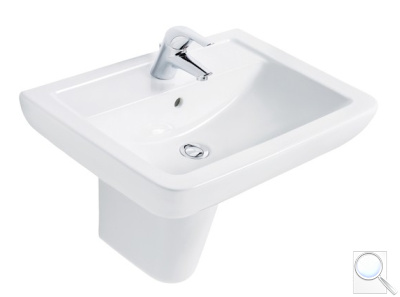 Umyvadlo Ideal Standard Eurovit 60x46 cm otvor pro baterii uprostřed V302701. obr. 1