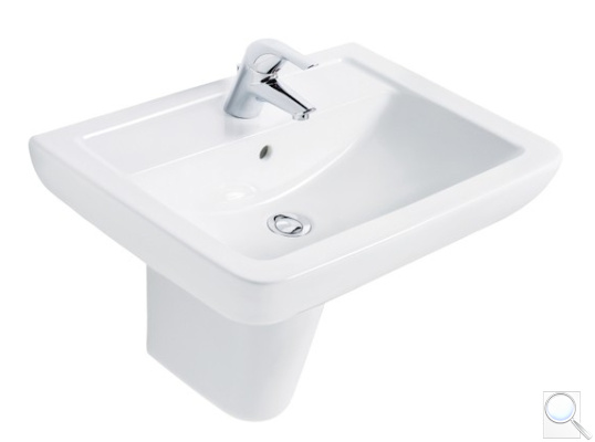 Umyvadlo Ideal Standard Eurovit 60x46 cm otvor pro baterii uprostřed V302701. obr. 1