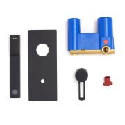 Umyvadlová baterie Paffoni Ringo včetně podomítkového tělesa černá mat RIN105NO. obr. 6