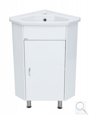 Koupelnová skříňka s umyvadlem Keramia Pro 57,3x41 cm bílá PRORSDV 