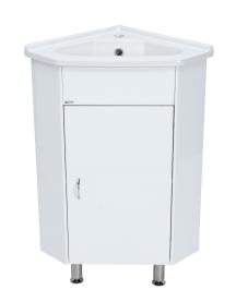 Koupelnová skříňka s umyvadlem Keramia Pro 57,3x41 cm bílá PRORSDV