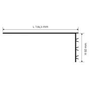 Soklová hliníková lišta Prosupport profile N. obr. 3