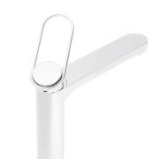 Vysoká umyvadlová baterie SAT Fusion bez výpusti páka šikmá SATBSFU285KPN. obr. 3