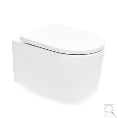 WC se sedátkem softclose závěsné SAT bílé vírové SAT72010RTORP. obr. 1
