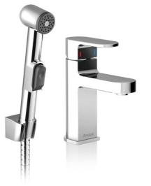 Umyvadlová baterie Ravak Chrome CR112.00 s bidetovou sprškou chrom X070092